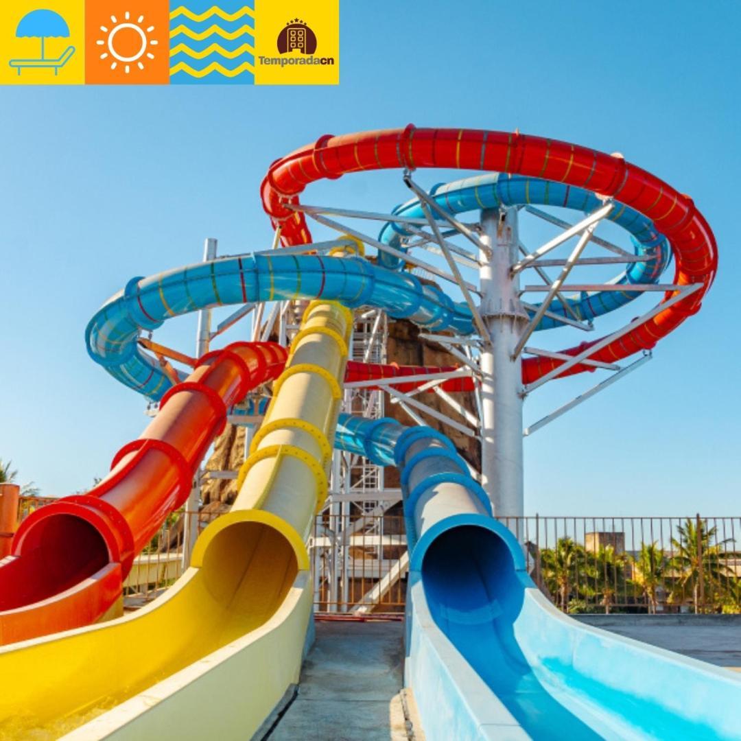 Aparthotel Piazza Com Acesso Ao Acqua Park - Gustavo à Caldas Novas Extérieur photo